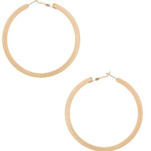 Ettika Large Gold Hoop Earrings